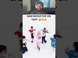 THEY WENT IN!!! 🤯🔥🔥 #reaction #babymonster #kpop #jpop #shorts