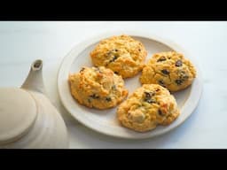 Easy Rock Buns Recipe | Simple Snack for Afternoon Tea or Coffee | Easy Rock Cakes Recipe