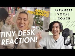 Japanese Vocal Coach Reacts and Analyzes Fujii Kaze's Tiny Desk Concert Performance