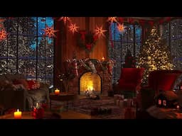 Cozy Christmas by the Fireplace | Cozy Christmas Ambience | 3 of Instrumental Christmas Music