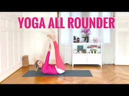 Yoga All Rounder | 105 min | Intermediate & Advanced Level | Cat de Rham | Online Yoga Teaching