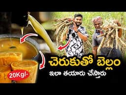 Do You Know How Jaggery is Made?| Is Jaggery a Profitable Business |Jaggery Making Process in Telugu