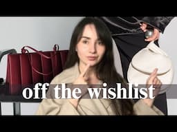 Handbags OFF The Wishlist  & WHY I changed my mind❌