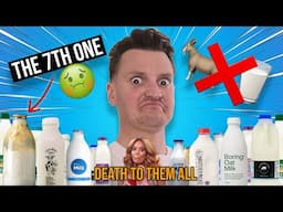 Taste testing MILK for 17 MINUTES straight - Philip Green