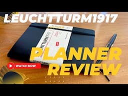 Leuchtturm 1917 Weekly Planner Horizontal 2024 Review