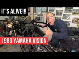 It's Alive! 1983 Yamaha XZ550RK Roars to Life