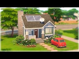 TINY SUBURBAN STARTER | The Sims 4 Speedbuild | No CC