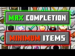 I Got EVERY Minecraft Achievement with MINIMUM Items