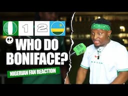 NIGERIA 1-2 RWANDA ( NIGERIAN FANS REACTION) - 2025 AFCON Qualifiers HIGHLIGHTS 23-24