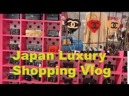 Japan Luxury Vintage Shopping Vlog (Ginza & Shibuya - Amore, QOO, Brandoff, CO&CO, ALLU)