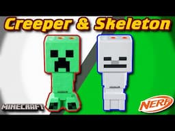 NERF Minecraft Creeper & Skeleton Mob Pack: The First N-Series Crossover