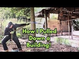 Demolishing A Barn Solo: A DIY Adventure!