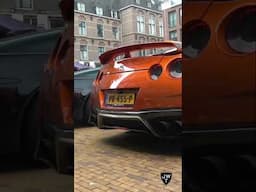 Crazy LOUD Nissan GT-R revving 🤯 #shorts #nissangtrr35 #nissangtr