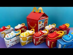 CROCS ATTACK! 2024 McDONALDS HAPPY MEAL COLLECTIBLES FULL SET