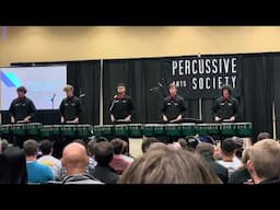 UNT Tenor Line Performs at PASIC23