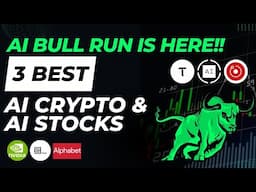 3 Best AI Crypto and AI Stocks | Crypto AI Bull Run is here