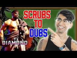 SCRUBS TO DUBS! Diamond 1 Ryu Does Not Understand Proper Punishes! | Street Fighter 6