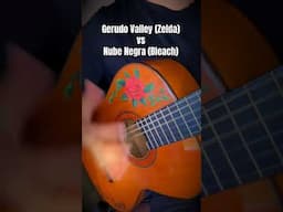 Gerudo Valley Zelda vs Nube Negra Bleach guitar cover ost #guitarist #guitarplayer #guitarsolo