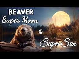 🌕🦫 BEAVER FULL MOON 4th SUPER MOON of CELEBRATION 15 nov 2024 🌻😊 #moon #supermoon #tarot