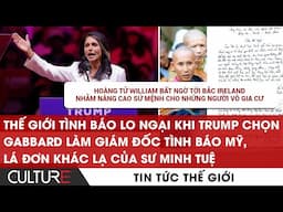 🔴 Lá đơn của sư Minh Tuệ': những điều khác lạ, Gabbard làm giám đốc tình báo Mỹ| TIN TG SÁNG 15/11