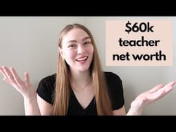 stock market ups & downs and passing the $60k mark | Feb/March 2022 Net Worth | Teachers Talk Money