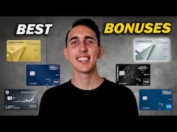 The BEST Credit Card Bonuses RIGHT NOW (Ending SOON!)