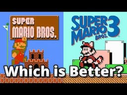 Comparing Super Mario Bros NES Games! (Which is the better game?)