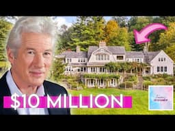 Richard Gere | Sells $10 Million Connecticut Mansion & Moves To Spain | House Tour 2024