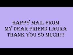 Happy Mail From Laura From Laura's Design studio.