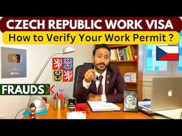 Czech Republic  Work Visa Update | Czech Republic  Work Visa | Czech Republic  Work permit Visa 2024