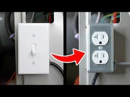 How to Replace Furnace Power Switch With an Outlet