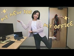 I Got a Job! + Office Tour