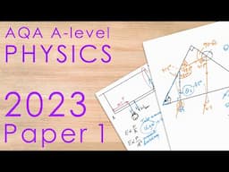 AQA 2023 Paper 1 - A-level Physics Past Paper