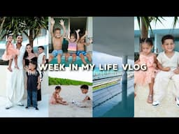 Week in my life as a 25 year old mommy of 3♡ The twins turn 2!! Our first family vacation!