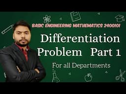 Derivatives Problem I Part : 1 | Basic Engineering Mathematics| Bihar Polytechnic