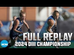 Middlebury vs. Tufts: 2024 DIII field hockey championship | FULL REPLAY