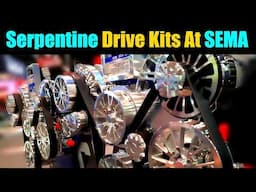 Sneak Peek: New Serpentine Drive Conversion Kits AND MORE By CVF Racing 2024 SEMA Show | SEMA 2024