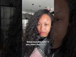 Curly sew-in #leaveout #curlyhairstyles #hairtutorial