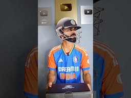 Unboxing VIRAT KOHLI’s Expensive Helmet!😍🏏 #shorts #cricketcardio #viratkohli