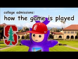 how to get into stanford: don't be yourself