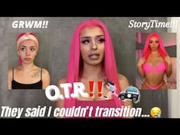 GRWM/Storytime: My coming out story #transgender #mtf #storytime