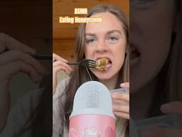 ASMR Eating Raw Honeycomb! Full Video on my PATREON! Patreon.com/GracieKateASMR #asmr #asmreating