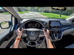 2025 Honda Odyssey Elite - POV Test Drive (Binaural Audio)