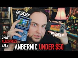 Anbernic RG35XX H & RG35XXSP For $50! Double 11 Mega Sale - Up to 90% Off at AliExpress