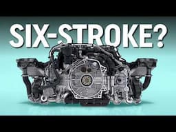 This is how Porsche's new SIX-STROKE engine works!