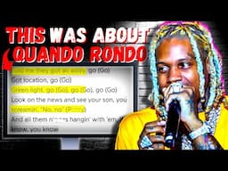 Lil Durk Rapped about Putting A Hit on Quando Rondo