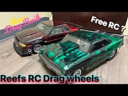 Traxxas Slash VXL Drag Conversions not an RTR ! Rare Reefs RC Drag aluminum Wheels For Sale