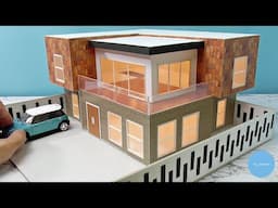 Making A Modern Living House Model #38