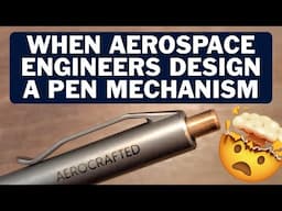 World's Best Ultra Portable Travel Pen - Aerocrafted Retract Click - USA Made Titanium EDC