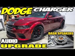 DODGE CHARGER HOW TO INSTALL DASH SPEAKERS - HELLCAT / SCATPACK / 393 / HEMI